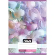 Nebulo: Speta črtasta beležka za 4. razred z vzorcem peresa, format A/5, 21-32