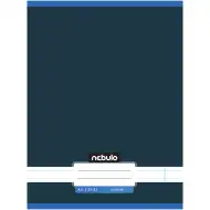 Nebulo: Speta črtasta zvezek grafitno modre barve 81-32 A/4