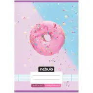 Nebulo: Speta črtasta zvezek za 1. razred z motivom krofov 14-32 A/5