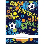 Nebulo: Speta, gladka zvezek s potiskom nogometne žoge 80-32 A/4
