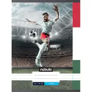 Nebulo: Speta zvezana črtasta nogometna beležka HUN vzorec 81-32 A/4