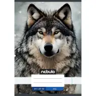 Nebulo: Speta zvezek A5 20-32 Kul vzorec - Volčji