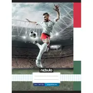 Nebulo: Speta zvezek kvadratnega formata s potiskom fuzbalske HUN motiva 87-32 A/4