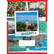 Nebulo: Speta zvezek s kvadratki, z motivom Madžarske, 87-32 A/4