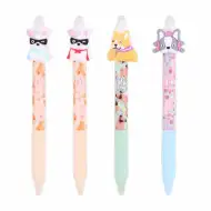 Nebulo: Vrteči Kužki gelin pisalo z gumbom, izbrisljivo, več vrst, 1 kos