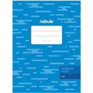 Nebulo: črtan spiralni zvezek A5