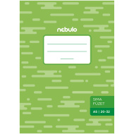 Nebulo: sponkani zvezek brez črt 20-32 A5