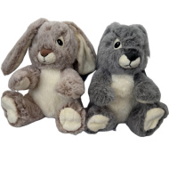 Nicotoy: Sedeči plišasti zajček 20 cm, v različnih izvedbah, 1 kos - Simba Toys