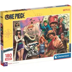 One Piece 180-delna Supercolor sestavljanka - Clementoni