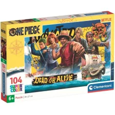 One Piece ekipa 104-delna Supercolor sestavljanka - Clementoni