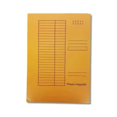 Oranžna mapa z elastičnim trakom A4 230 g/m²
