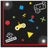 Papirnati prtički z motivom igralca, paket 20 kosov