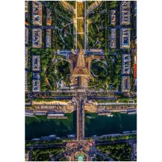 Pariz nad HQC 1500-delna kompaktna sestavljanka - Clementoni slika 2