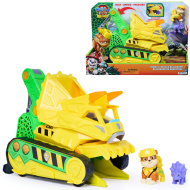 Paw Patrol: Dino film – Chomp &amp; Rescue vozilo, ki grize, z figurico Rubble - Spin Master