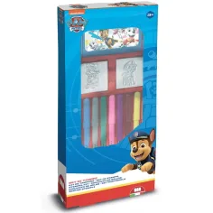 Paw Patrol ustvarjalni komplet za žigosanje s 9 flomastri - Multiprint
