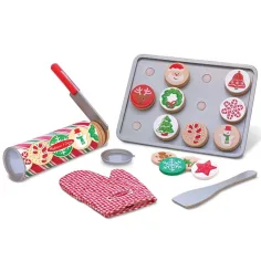 Peka in kuhanje božično drevo piškotki peka komplet - Melissa & Doug slika 2