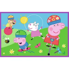 Peppa na igrišču 2x24-delna sestavljanka - Trefl slika 3