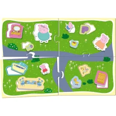 Peppa prašiček izobraževalna hiša 3D - Lisciani slika 3