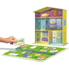 Peppa prašiček izobraževalna hiša 3D - Lisciani slika 4
