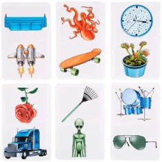 Pic Flip igra s kartami - Mattel slika 2