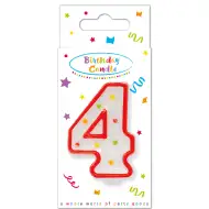 Pikasta rojstnodna sveča številka 4