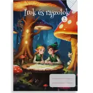 Pišem in rišem zvezek za 2. razred 2 v 1 črtast in brezčrtni A/5