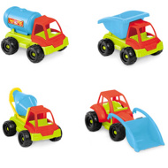 Plastični gradbeni tovornjak, 25 cm, več različic, 1 kos - Mondo Toys