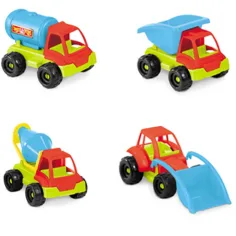 Plastični gradbeni tovornjak, 25 cm, več različic, 1 kos - Mondo Toys