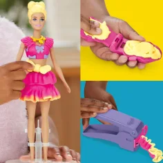 Play-Doh: Barbie naborki in pentlje komplet z maso za modeliranje - Hasbro slika 4