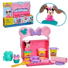 Play-Doh: Disney Jr. On-The-Go Minnie prenosni komplet plastelina - Hasbro slika 2