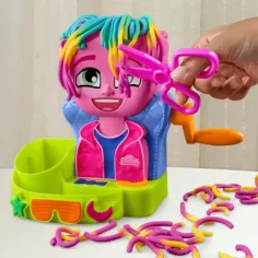 Play-Doh: Frizerski salon s 6 lončki plastelina - Hasbro slika 4