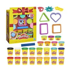 Play-Doh: Komplet za modeliranje s 23 lončki plastelina in drugimi dodatki - Hasbro