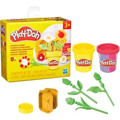 Play-Doh: Majhni cvetovi - Komplet za modeliranje sončnic in marjetic - Hasbro slika 2