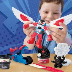 Play-Doh: Marvel Kapitan Amerika Moto Slicer igralni set - Hasbro slika 3