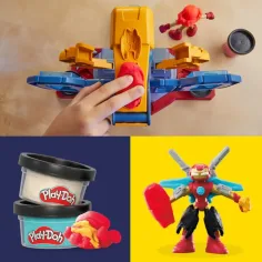 Play-Doh Marvel: Maščevalci Iron Man laboratorij za izdelavo oklepa s svetlobo in zvokom - Hasbro slika 3