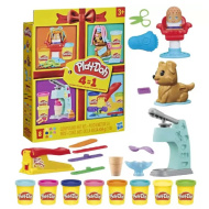 Play-Doh: Mini paket 4 v 1 klasični komplet igrač za modeliranje - Hasbro