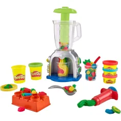 Play-Doh: Swirlin Smoothies Mešalnik s 5 lončki plastelina 198g slika 2