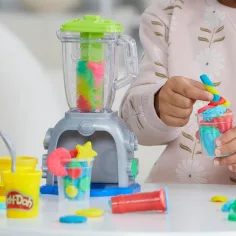 Play-Doh: Swirlin Smoothies Mešalnik s 5 lončki plastelina 198g slika 4