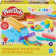 Play-Doh: Zabavna tovarna, začetni komplet s 3 lončki plastelina, 170g