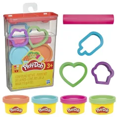 Play-Doh: komplet za modeliranje v škatli za shranjevanje – s kalupi v obliki slaščic - Hasbro