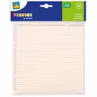 PlayBox: 5 mm MIDI bioplastična povezljiva osnovna plošča 15x15 cm za likalne perle, 1 kos.