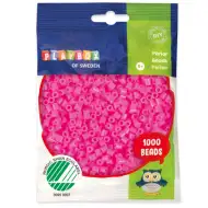 PlayBox: 5 mm MIDI likalne perle, 1000 kosov, roza barva.