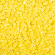 PlayBox: 5 mm MIDI likalne perle, 6000 kosov, pastelno rumena barva.