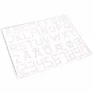 PlayBox: 5 mm MIDI likalne perle osnovna plošča z črkami, številkami in simboli, paket 5 kosov