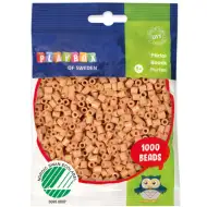 PlayBox: 5 mm MIDI likalne perlice, 1000 kosov, mehka bež barva