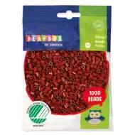 PlayBox: 5 mm MIDI likalne perlice, 1000 kosov, rjavkasto rdeče barve