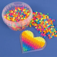 PlayBox: 5 mm MIDI likalni perle 1000 kos neon barve slika 2