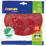 PlayBox: 5 mm temno rdeče MIDI likalne perle, paket 6000 kosov