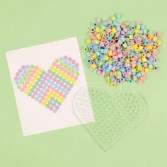 PlayBox: 5mm MIDI likalne perle - Pastelne barve, paket 1000 kosov slika 2