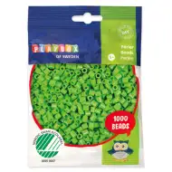PlayBox: 5mm MIDI likalne perle, 1000 kosov, svetlo zelene barve.